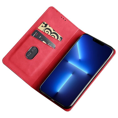 For Xiaomi 14 Pro Skin Feel Magnetic Leather Phone Case(Red) - 14 Pro Cases by PMC Jewellery | Online Shopping South Africa | PMC Jewellery | Buy Now Pay Later Mobicred