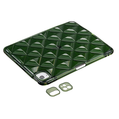 Diamond Texture TPU Airbag Tablet Case For iPad Air 11 2024 / iPad Pro 11(Green) - iPad Pro 11 (2022/2021) Cases by PMC Jewellery | Online Shopping South Africa | PMC Jewellery | Buy Now Pay Later Mobicred