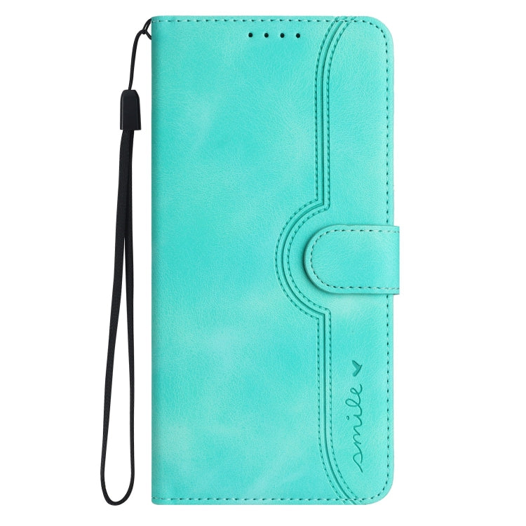 For Xiaomi Redmi K70 Heart Pattern Skin Feel Leather Phone Case(Light Blue) - K70 Cases by PMC Jewellery | Online Shopping South Africa | PMC Jewellery | Buy Now Pay Later Mobicred