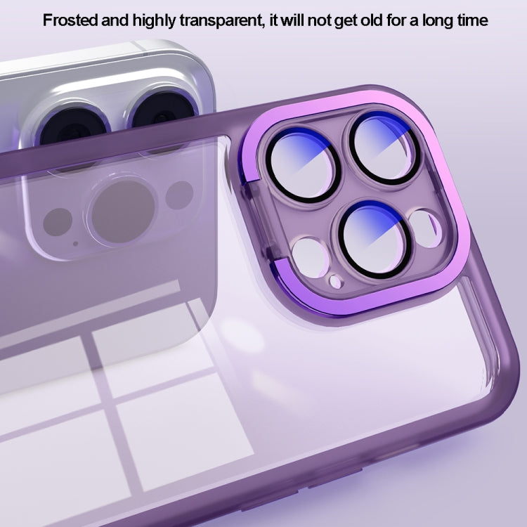 For iPhone 15 Pro Max Invisible Lens Bracket Matte Transparent MagSafe Phone Case(Pink) - free shipping - PMC TechLife - Order now!