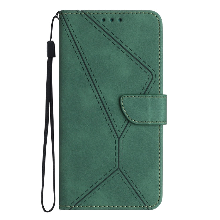 For Motorola Moto G Power 2022 Stitching Embossed Leather Phone Case(Green) - free shipping - PMC TechLife - Order now!