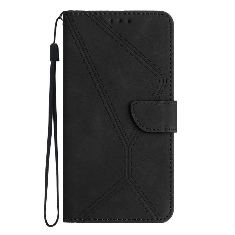 For Motorola Moto G73 5G Stitching Embossed Leather Phone Case(Black) - free shipping - PMC TechLife - Order now!
