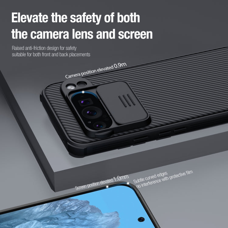 For Google Pixel 9 Pro NILLKIN CamShield Pro PC Phone Case(Black) - free shipping - PMC TechLife - Order now!