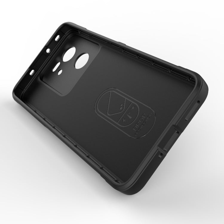 For Xiaomi Redmi K60 Ultra Magic Shield TPU + Flannel Phone Case(Purple) - Redmi K60 Ultra Cases by PMC TechLife | Online Shopping South Africa | PMC TechLife | Buy Now Pay Later Mobicred