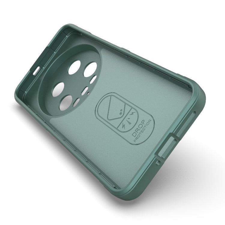 For Xiaomi 14 Ultra Magic Shield TPU + Flannel Phone Case(White) - 14 Ultra Cases by PMC TechLife | Online Shopping South Africa | PMC TechLife | Buy Now Pay Later Mobicred