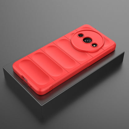 For Xiaomi Redmi A3 4G Global Magic Shield TPU + Flannel Phone Case(Red) - Xiaomi Cases by PMC Jewellery | Online Shopping South Africa | PMC Jewellery | Buy Now Pay Later Mobicred