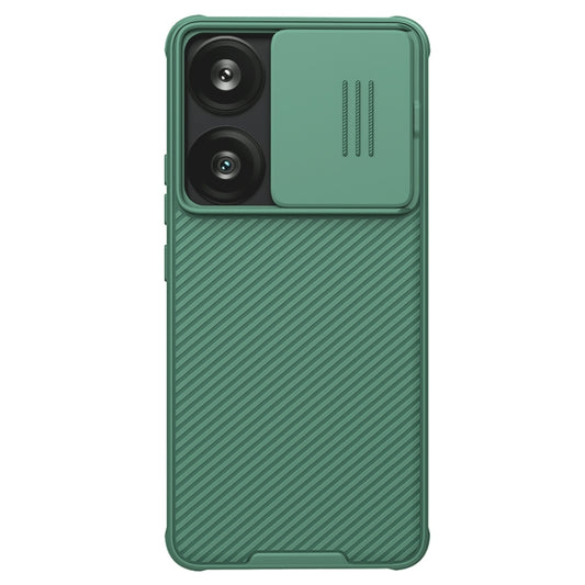 For Xiaomi Redmi Turbo 3 NILLKIN CamShield Pro PC Phone Case(Green) - Xiaomi Cases by NILLKIN | Online Shopping South Africa | PMC Jewellery | Buy Now Pay Later Mobicred