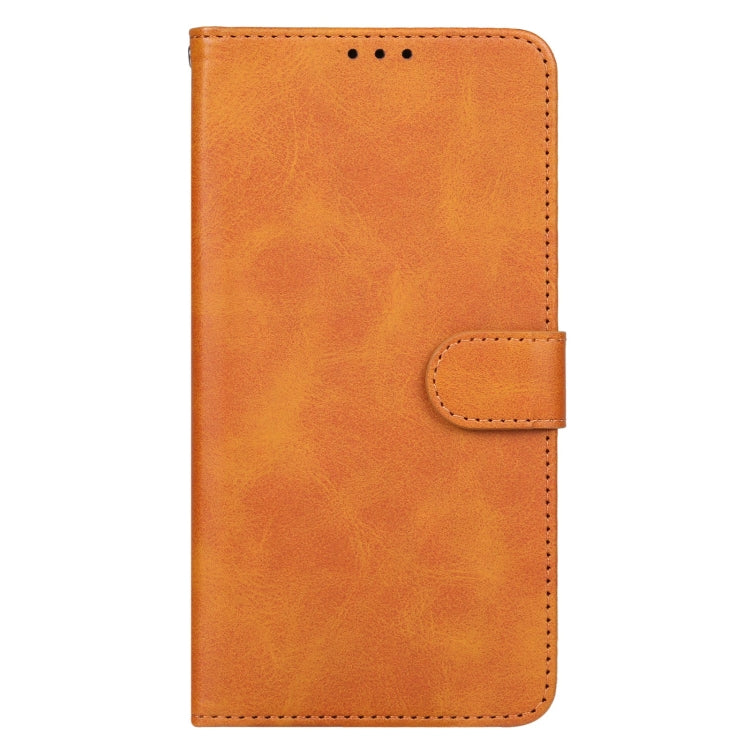 For Xiaomi Redmi 12 5G Leather Phone Case(Brown) - Xiaomi Cases by PMC Jewellery | Online Shopping South Africa | PMC Jewellery | Buy Now Pay Later Mobicred