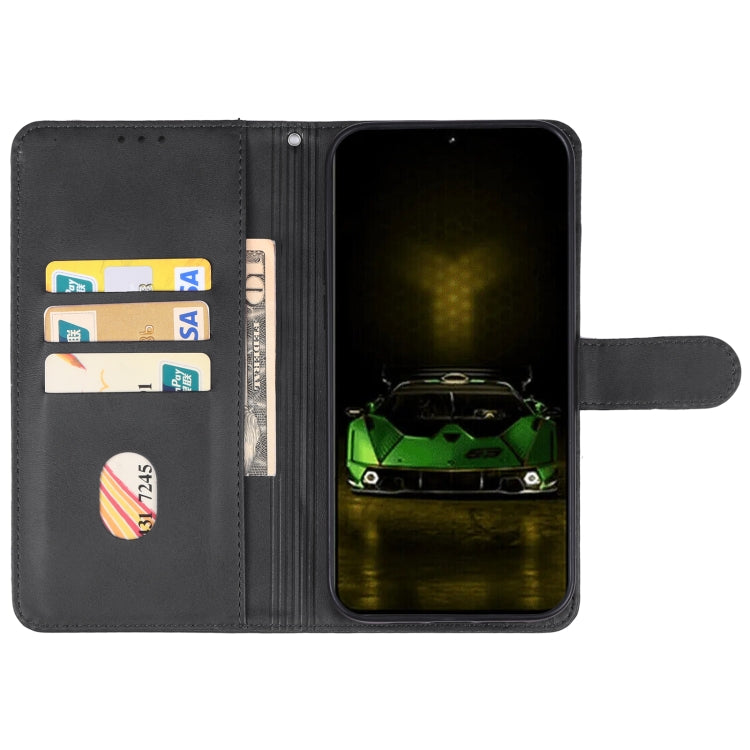 For Xiaomi Redmi K70 Pro Lamborghini Leather Phone Case(Black) - Xiaomi Cases by PMC Jewellery | Online Shopping South Africa | PMC Jewellery | Buy Now Pay Later Mobicred