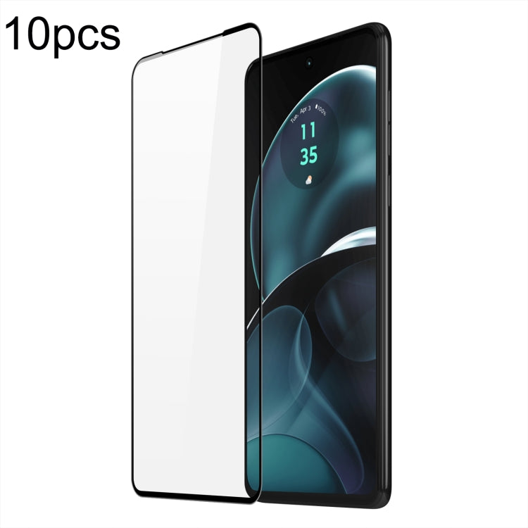 For Motorola Moto G14 10pcs DUX DUCIS 0.33mm 9H Medium Alumina Tempered Glass Film - Motorola Tempered Glass by DUX DUCIS | Online Shopping South Africa | PMC Jewellery | Buy Now Pay Later Mobicred