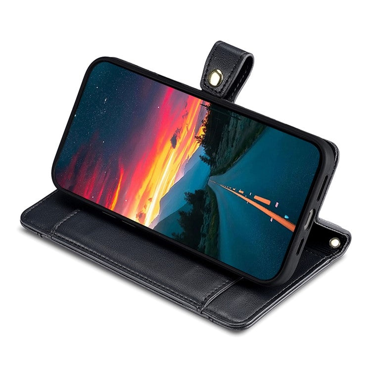 For Honor Play 60 Plus Sheep Texture Cross-body Zipper Wallet Leather Phone Case(Black) - Honor Cases by PMC TechLife | Online Shopping South Africa | PMC TechLife | Buy Now Pay Later Mobicred