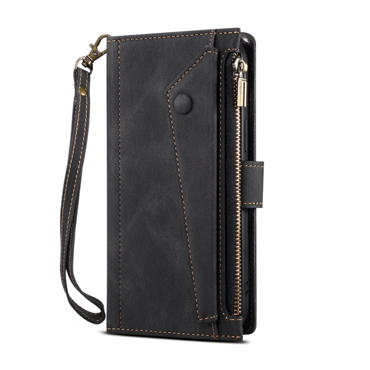 For Google Pixel 8 ESEBLE Retro Frosted RFID Flip Leather Phone Case(Black) - Google Cases by ESEBLE | Online Shopping South Africa | PMC TechLife | Buy Now Pay Later Mobicred