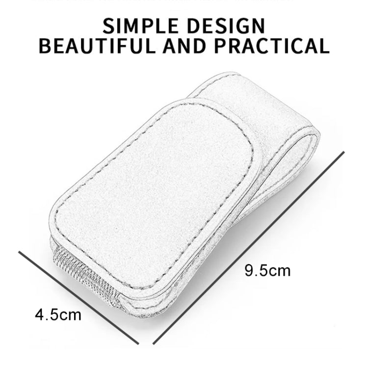 Car Sun Visor Glasses Holder Multifunctional Card Clip Storage Rack(Red) - free shipping - PMC TechLife - Order now!