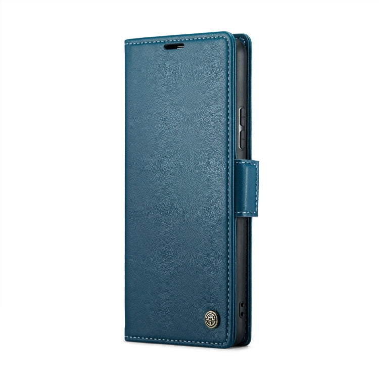 For Samsung Galaxy A54 5G CaseMe 023 Butterfly Buckle Litchi Texture RFID Anti-theft Leather Phone Case(Blue) - Galaxy Phone Cases by CaseMe | Online Shopping South Africa | PMC Jewellery | Buy Now Pay Later Mobicred