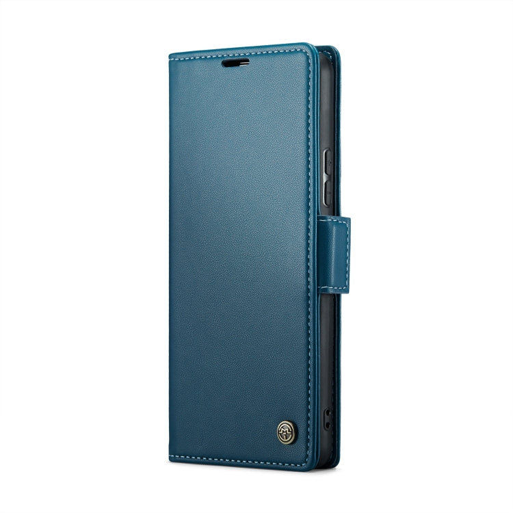 For Xiaomi Redmi Note 13 Pro 5G CaseMe 023 Butterfly Buckle Litchi Texture RFID Anti-theft Leather Phone Case(Blue) - Xiaomi Cases by CaseMe | Online Shopping South Africa | PMC Jewellery | Buy Now Pay Later Mobicred