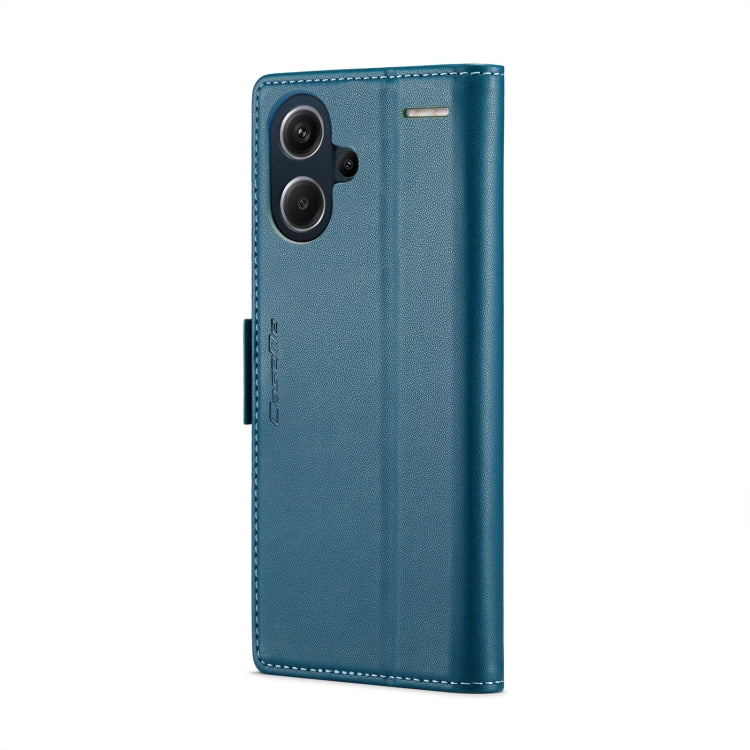 For Xiaomi Redmi Note 13 Pro+ 5G CaseMe 023 Butterfly Buckle Litchi Texture RFID Anti-theft Leather Phone Case(Blue) - Xiaomi Cases by CaseMe | Online Shopping South Africa | PMC Jewellery | Buy Now Pay Later Mobicred