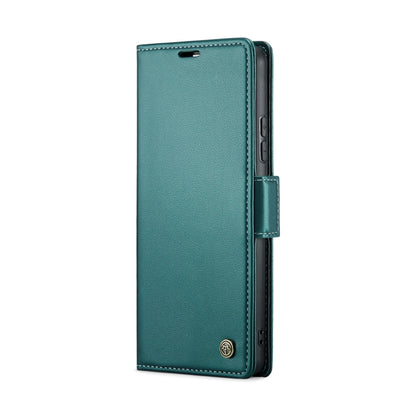 For Xiaomi Redmi Note 13 Pro 4G CaseMe 023 Butterfly Buckle Litchi Texture RFID Anti-theft Leather Phone Case(Pearly Blue) - Xiaomi Cases by CaseMe | Online Shopping South Africa | PMC Jewellery | Buy Now Pay Later Mobicred