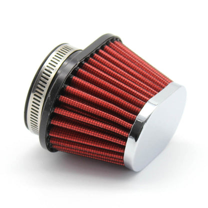 55mm XH-UN073 Mushroom Head Style Car Modified Air Filter Motorcycle Exhaust Filter(Red) - Air Intake System by PMC Jewellery | Online Shopping South Africa | PMC Jewellery | Buy Now Pay Later Mobicred