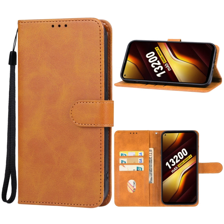 For Ulefone Armor X13 Leather Phone Case(Brown) - Ulefone Cases by PMC Jewellery | Online Shopping South Africa | PMC Jewellery | Buy Now Pay Later Mobicred