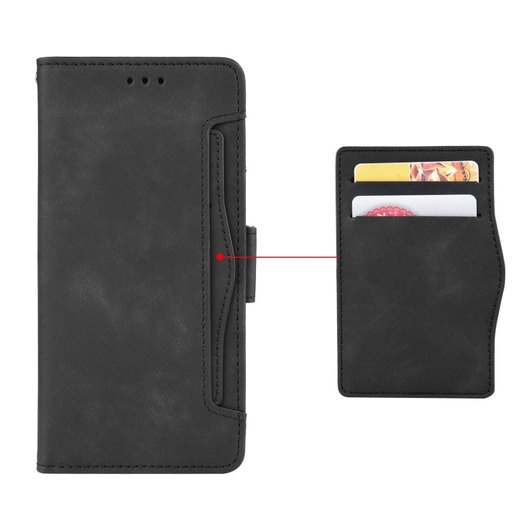 For Xiaomi Redmi K70 / K70 Pro 5G Skin Feel Calf Texture Card Slots Leather Phone Case(Black) - K70 Pro Cases by PMC Jewellery | Online Shopping South Africa | PMC Jewellery | Buy Now Pay Later Mobicred