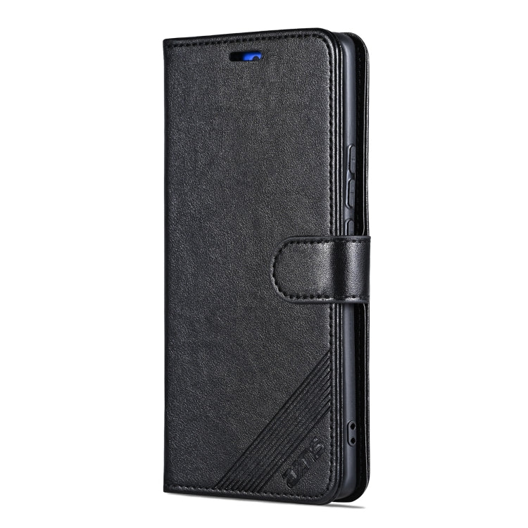 For vivo X100 5G AZNS Sheepskin Texture Flip Leather Phone Case(Black) - X100 Cases by AZNS | Online Shopping South Africa | PMC Jewellery | Buy Now Pay Later Mobicred