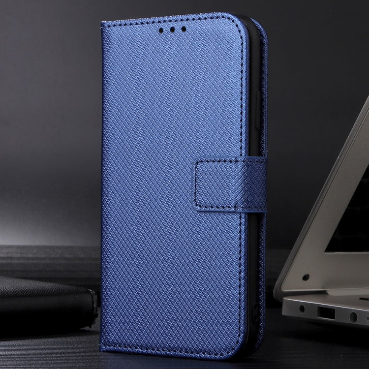 For Tecno Spark Go 2024 Diamond Texture Leather Phone Case(Blue) - Tecno Cases by PMC Jewellery | Online Shopping South Africa | PMC Jewellery | Buy Now Pay Later Mobicred