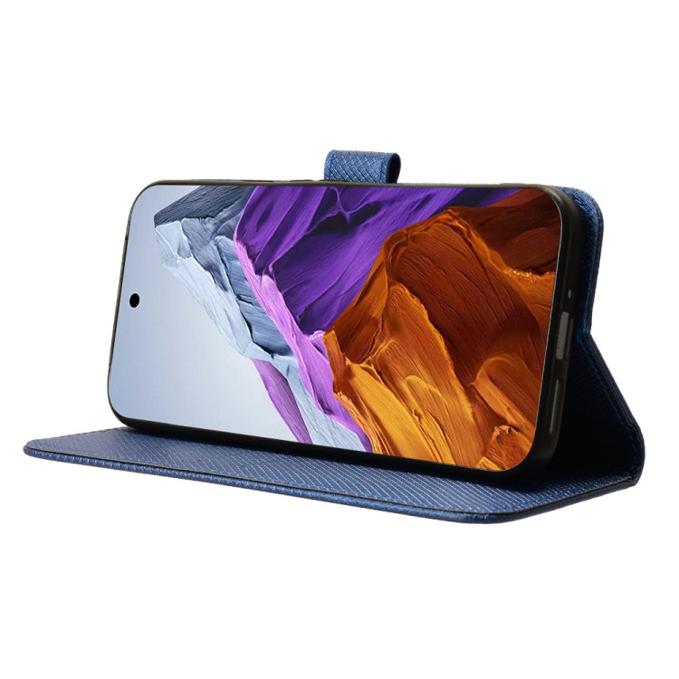 For Google Pixel 9 Diamond Texture Leather Phone Case(Blue) - Google Cases by PMC TechLife | Online Shopping South Africa | PMC TechLife | Buy Now Pay Later Mobicred