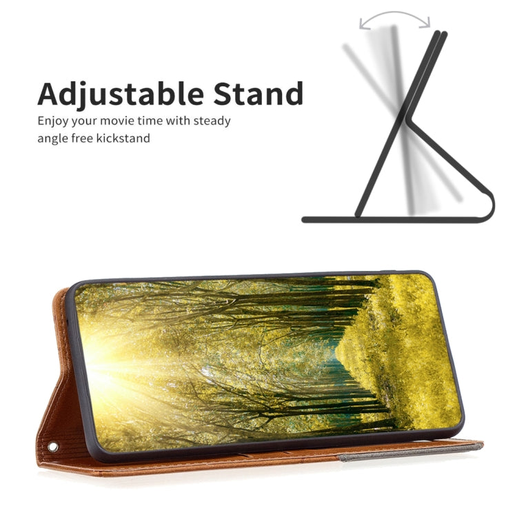 For Xiaomi Redmi A3 Rhombus Texture Magnetic Leather Phone Case(Yellow) - Xiaomi Cases by PMC Jewellery | Online Shopping South Africa | PMC Jewellery | Buy Now Pay Later Mobicred