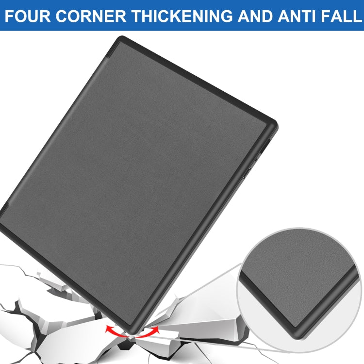 For Kobo Elipsa 2E Solid Color Deformation TPU Leather Smart Tablet Case(Grey) - Others by PMC TechLife | Online Shopping South Africa | PMC TechLife | Buy Now Pay Later Mobicred