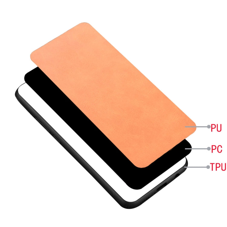 For Xiaomi Redmi K70 / K70 Pro Sewing Cow Pattern Skin PC + PU + TPU Phone Case(Orange) - free shipping - PMC TechLife - Order now!