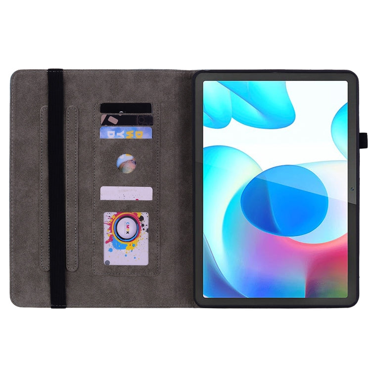 For Realme Pad 10.4 / Pad 5G 10.4 Butterfly Rose Embossed Leather Tablet Case(Pink) - Realme by PMC TechLife | Online Shopping South Africa | PMC TechLife | Buy Now Pay Later Mobicred