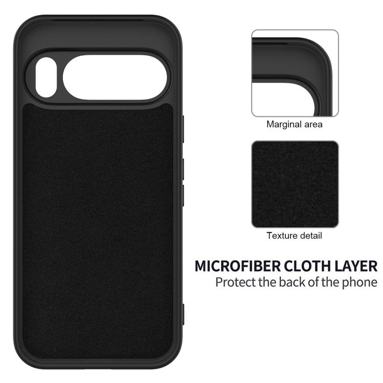 For Google Pixel 10 Pure Color Liquid Silicone Shockproof Phone Case(Black) - free shipping - PMC TechLife - Order now!