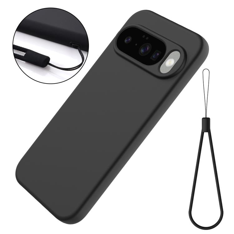 For Google Pixel 10 Pure Color Liquid Silicone Shockproof Phone Case(Black) - free shipping - PMC TechLife - Order now!