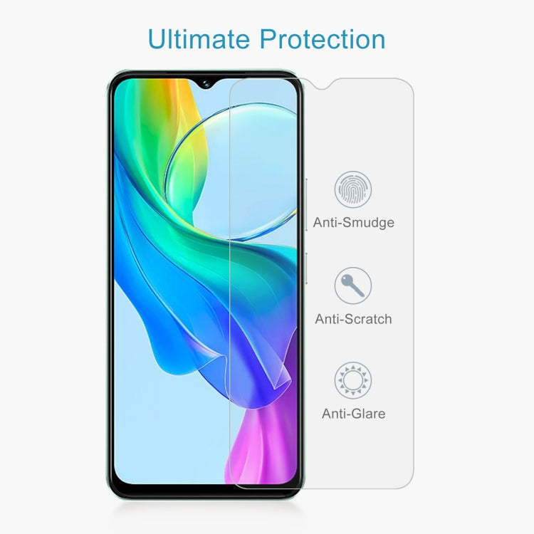 For vivo Y18e / Y18 / Y28 4G 50pcs 0.26mm 9H 2.5D Tempered Glass Film - vivo Tempered Glass by PMC Jewellery | Online Shopping South Africa | PMC Jewellery | Buy Now Pay Later Mobicred