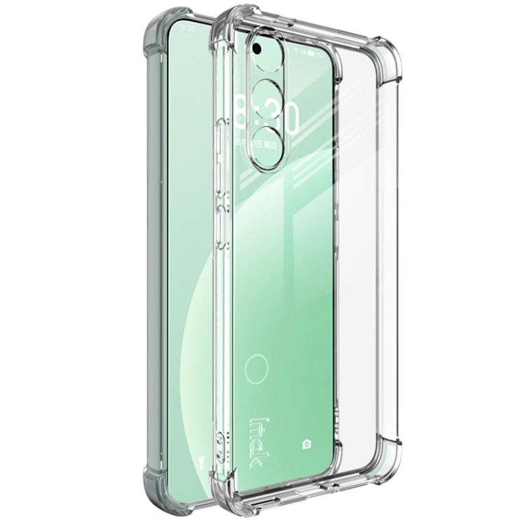 For Meizu 20 5G imak Shockproof Airbag TPU Phone Case(Transparent) - Meizu by imak | Online Shopping South Africa | PMC Jewellery | Buy Now Pay Later Mobicred