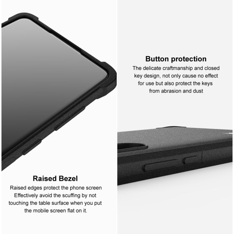 For Xiaomi 14 Pro 5G imak Shockproof Airbag TPU Phone Case(Matte Grey) - 14 Pro Cases by imak | Online Shopping South Africa | PMC Jewellery | Buy Now Pay Later Mobicred