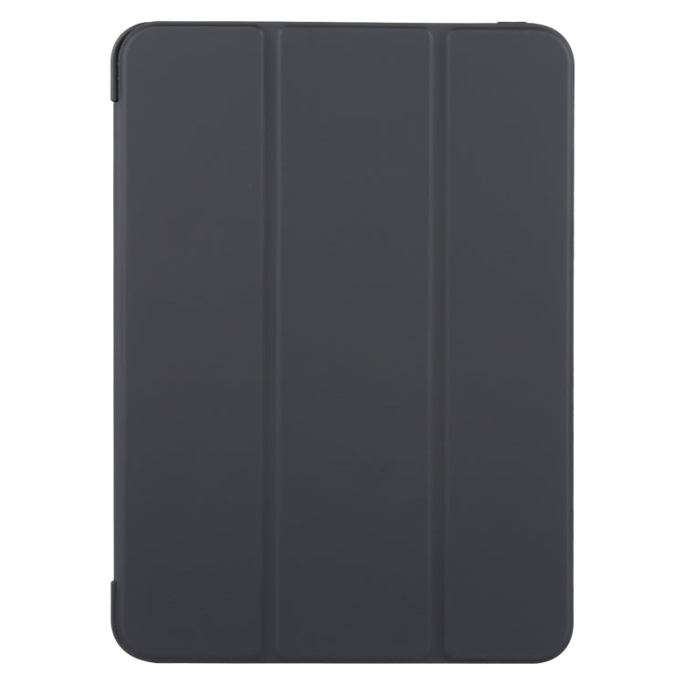 For iPad Pro 13 2024 GEBEI 3-folding Holder Shockproof Flip Leather Tablet Case(Black) - iPad Pro 13 2024 Cases by GEBEI | Online Shopping South Africa | PMC Jewellery | Buy Now Pay Later Mobicred