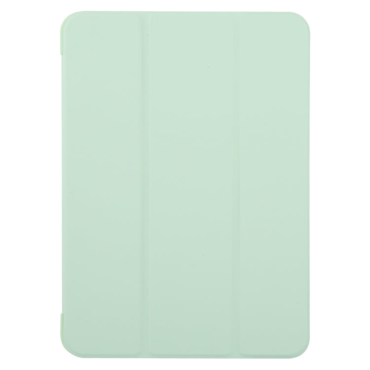 For iPad Pro 13 2024 GEBEI 3-folding Holder Shockproof Flip Leather Tablet Case(Green) - iPad Pro 13 2024 Cases by GEBEI | Online Shopping South Africa | PMC Jewellery | Buy Now Pay Later Mobicred