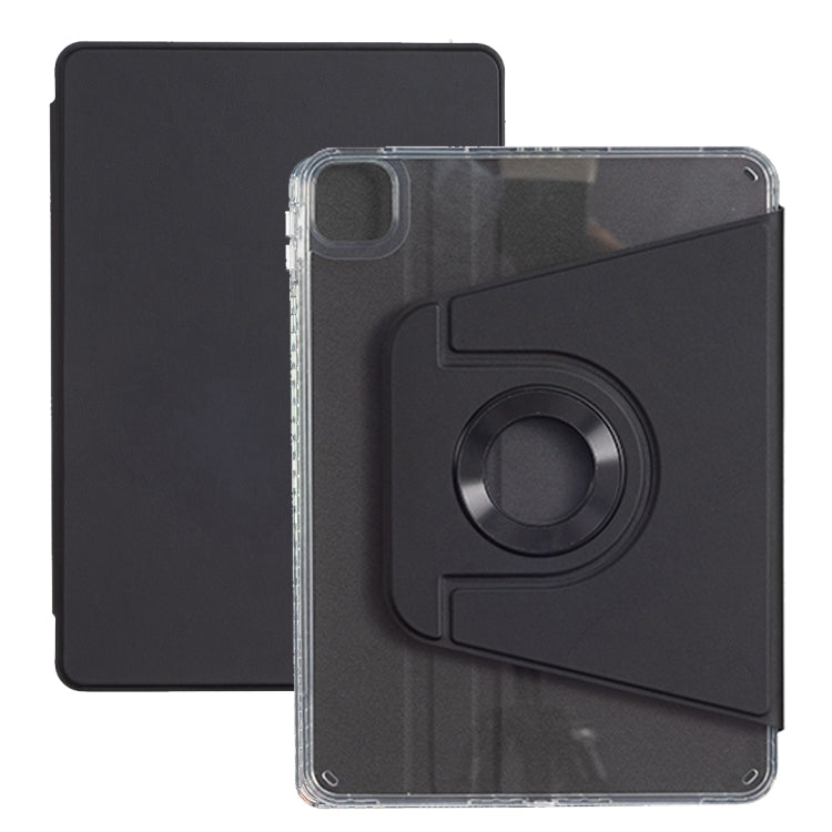 For iPad Air 13 2024 Magnetic Split Leather Smart Tablet Case(Black) - iPad Air 13 2024 Cases by PMC TechLife | Online Shopping South Africa | PMC TechLife | Buy Now Pay Later Mobicred