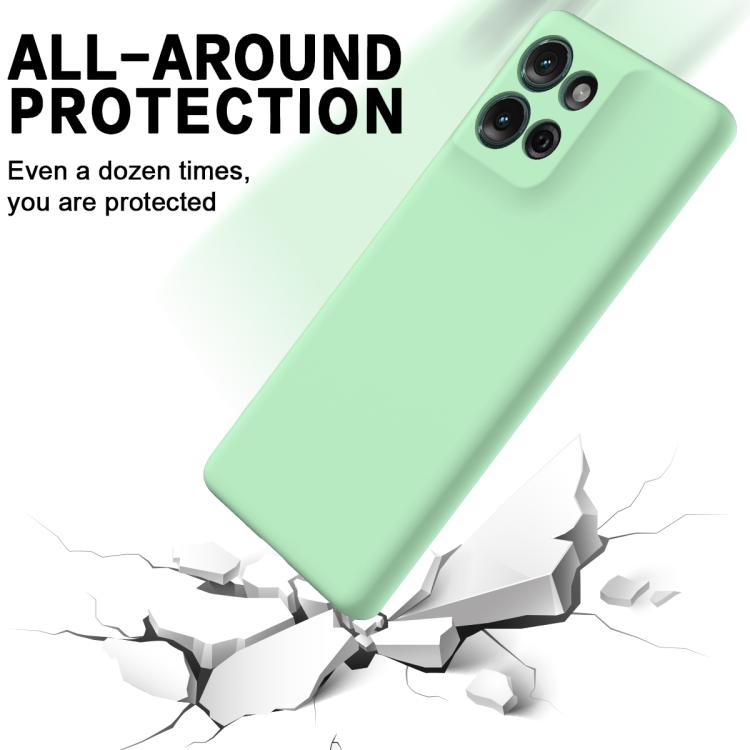 For Motorola Moto G Play 2025 Solid Color Liquid Silicone Dropproof Full Coverage Phone Case(Green) - free shipping - PMC TechLife - Order now!