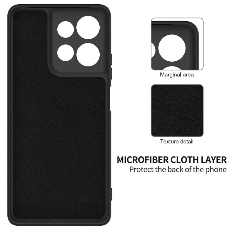 For Motorola Moto G Power 2025 Solid Color Liquid Silicone Dropproof Full Coverage Phone Case(Black) - free shipping - PMC TechLife - Order now!