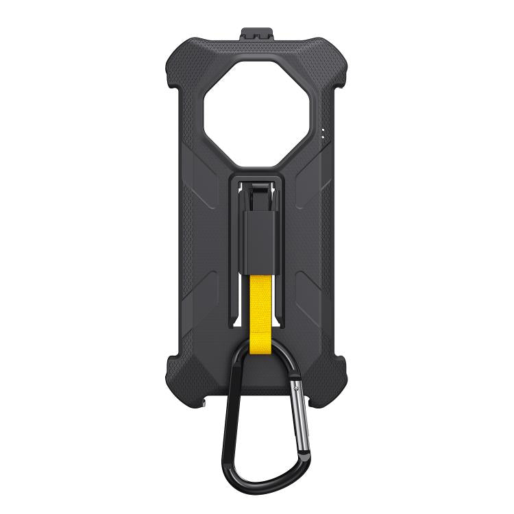 For Ulefone Armor X16 / X16 Pro Ulefone Back Clip Phone Case with Carabiner(Black) - free shipping - PMC TechLife - Order now!