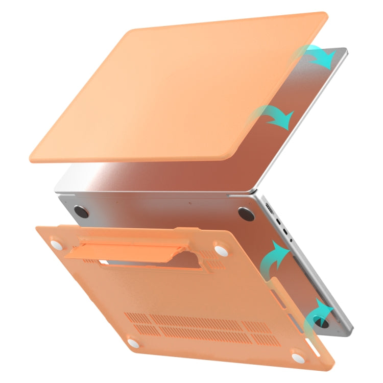 For Macbook Pro 14 A2918/A2992/A2779 Frosted Translucent Laptop Protective Case(Light Grey) - free shipping - PMC Jewellery - Order now!