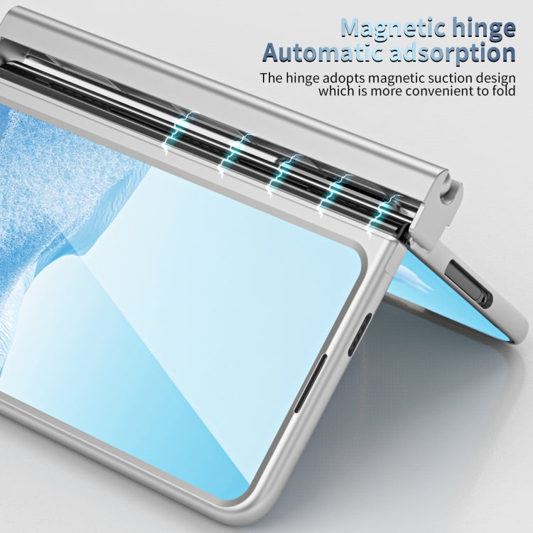 For Google Pixel Fold Integrated Electroplating PC Folding Phone Case(Silver) - free shipping - PMC TechLife - Order now!