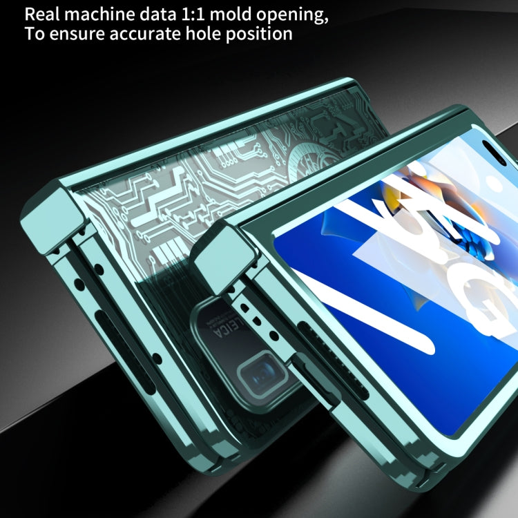 For Huawei Mate X2 Mechanical Legend Integrated Electroplating All-inclusive Phone Case(Rose Gold) - Huawei Cases by PMC TechLife | Online Shopping South Africa | PMC TechLife | Buy Now Pay Later Mobicred