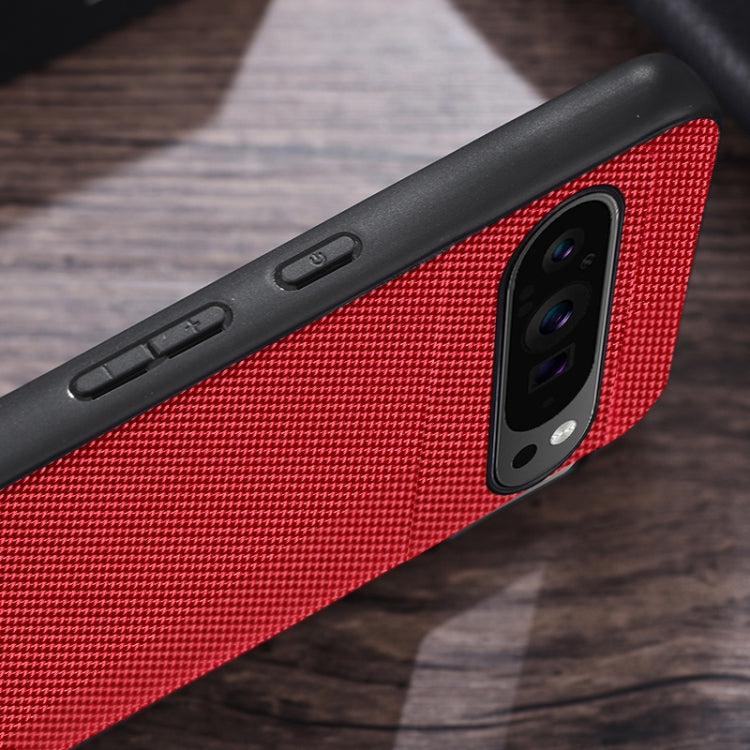 For Google Pixel 9 Nylon Cloth Texture Shockproof PC+TPU Phone Case(Black) - Google Cases by PMC TechLife | Online Shopping South Africa | PMC TechLife | Buy Now Pay Later Mobicred