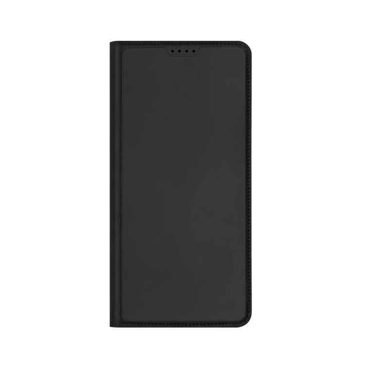 For iPhone 16e DUX DUCIS Skin Pro Series Flip Leather Phone Case(Black) - iPhone 16e Cases by DUX DUCIS | Online Shopping South Africa | PMC TechLife | Buy Now Pay Later Mobicred
