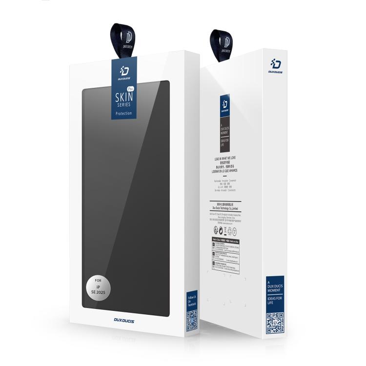 For iPhone 16e DUX DUCIS Skin Pro Series Flip Leather Phone Case(Black) - iPhone 16e Cases by DUX DUCIS | Online Shopping South Africa | PMC TechLife | Buy Now Pay Later Mobicred