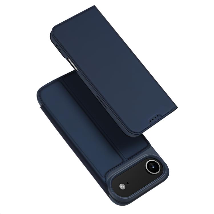 For iPhone 17 Air DUX DUCIS Skin Pro Series Flip Leather Phone Case(Blue) - iPhone 17 Air Cases by DUX DUCIS | Online Shopping South Africa | PMC TechLife | Buy Now Pay Later Mobicred