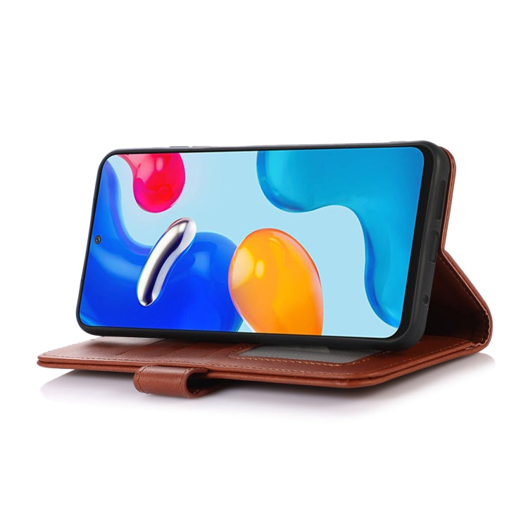 For iPhone 16 Cow Texture Leather Phone Case(Brown) - iPhone 16 Cases by PMC TechLife | Online Shopping South Africa | PMC TechLife | Buy Now Pay Later Mobicred